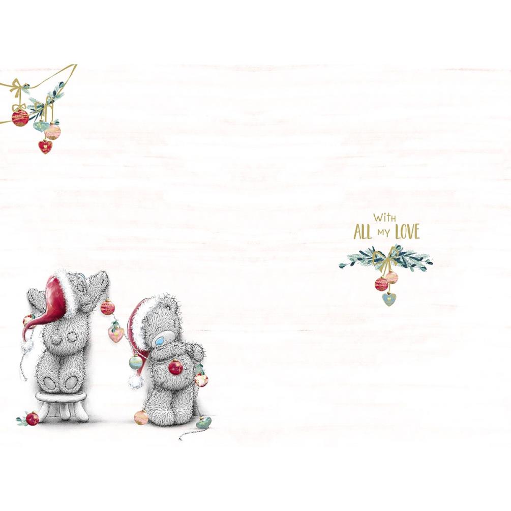 Amazing Husband Me to You Bear Christmas Card Extra Image 1